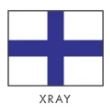 Bandera Náutica Xray