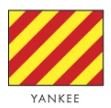 Bandera Náutica Yankee