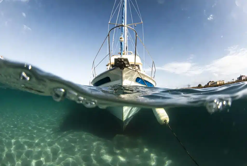 fondeo barco tecnicas